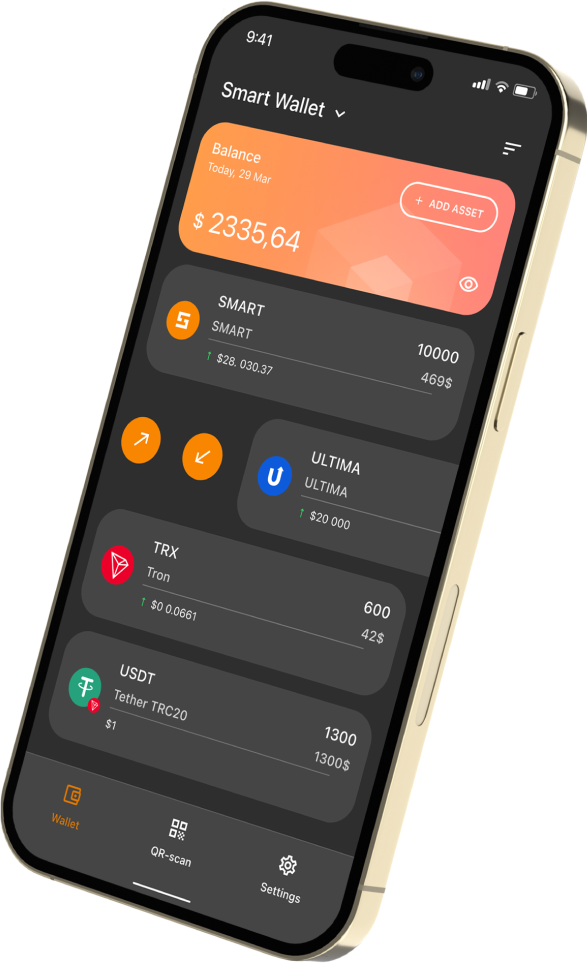 Smart Wallet - your safe and convenient guide to the crypto world